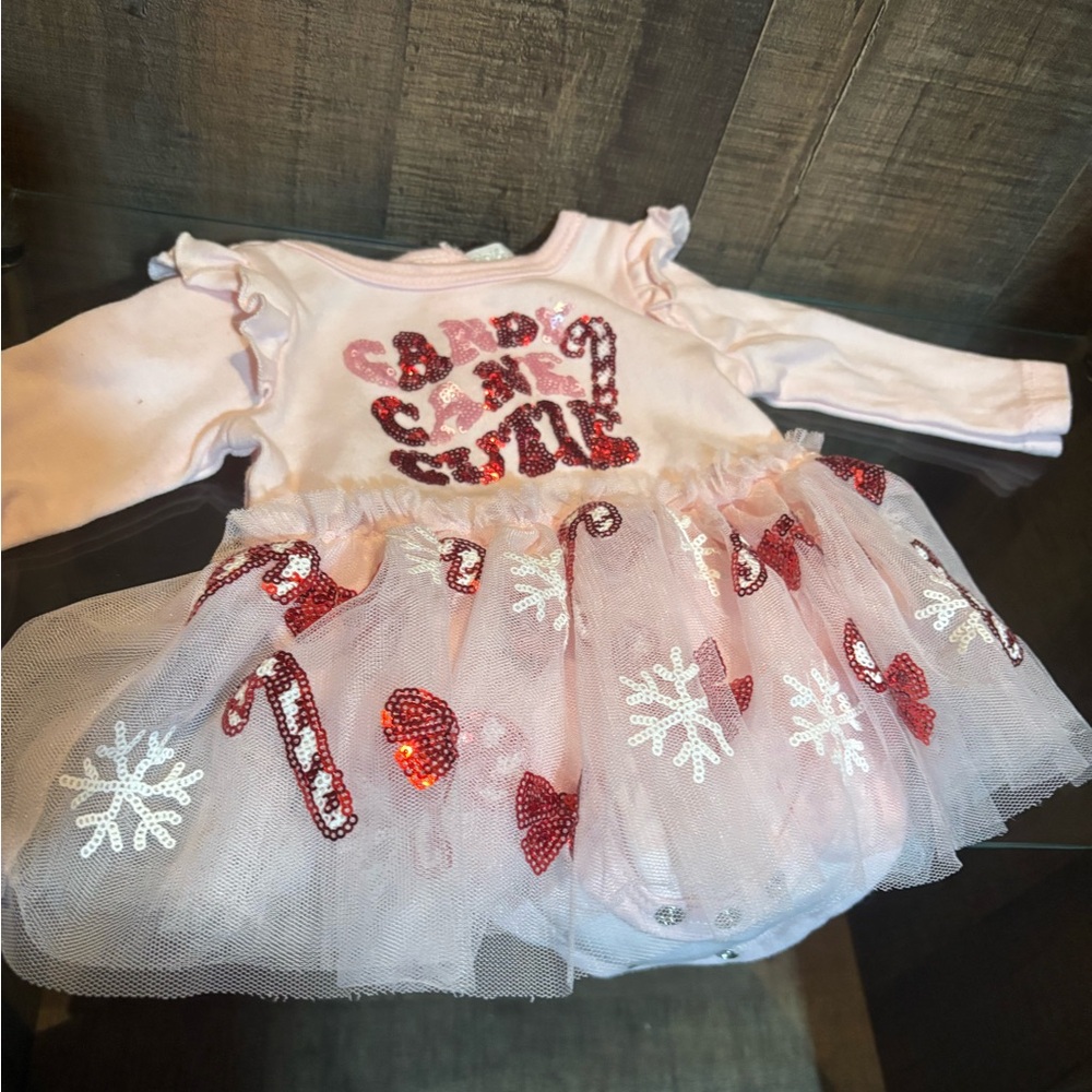 Holiday outfits for infant girl 0-3 months - Picture 10 of 10